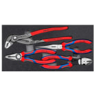KNIPEX - Zangen-Set 'Basic' in Schaumstoffeinlage, 4-teilig