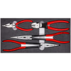 KNIPEX - Zangen-Set 'KFZ' in Schaumstoffeinlage, 4-teilig