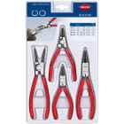 KNIPEX - KNIPEX Sicherungsringzangenset, 4-teilig 4411J1/J2 4611A1/A2
