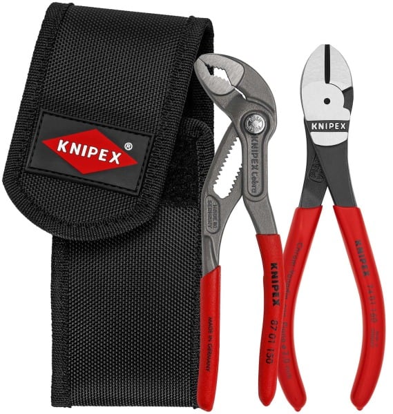KNIPEX - Mini-Zangenset in Werkzeuggürteltasche (7401160 / 8701150)