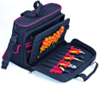 KNIPEX - Werkzeugtasche Service Elektro, 11-teilig sw 440x340x200
