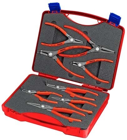 KNIPEX - Präzisions-Sicherungsringzangen-Set 8-teilig in Box