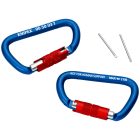 KNIPEX - KNIPEX TT Material-Karabiner (2 Stück)