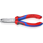 KNIPEX - Abmantelungszange poliert, 2-K, 165 mm, max. Ø 10 mm
