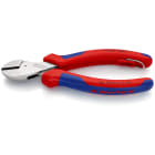 KNIPEX - X-Cut® Kompakt-Seitenschneider, verchromt, 2-K, 160 mm, TTSB