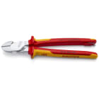KNIPEX - VDE-Kraftseitenschneider verchromt 250 mm, 2-K, mit Öse