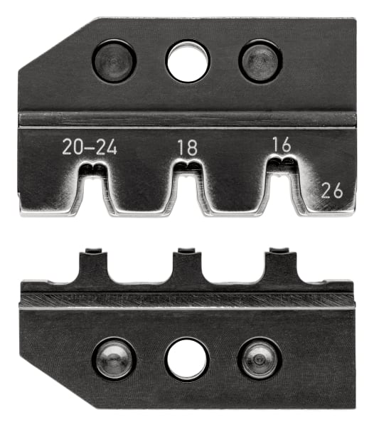 KNIPEX - Crimpeinsatz für Mini-Fit® von Molex LLC, AWG 24-20/18/16
