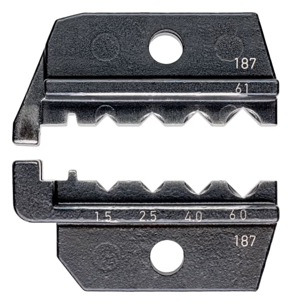 KNIPEX - Crimpeinsatz für gedrehte Kontakte (Harting) 1,5/2,5/4/6