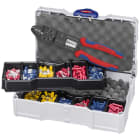 KNIPEX - Crimp-Sortiment 97 32 240 mit isolierten Kabelschuhe