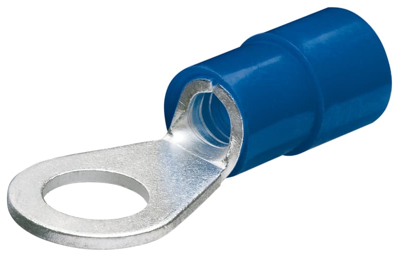 KNIPEX - Ringkabelschuhe blau 100 St. Schrauben 4mm Kabel 1,5–2,5mm²
