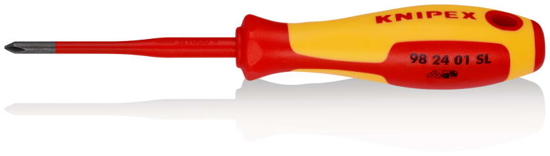 KNIPEX - Schraubendreher SLIM f. Kreuzschlitzschr. Phillips® PH1, VDE