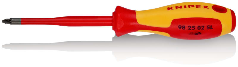 KNIPEX - Schraubendreher SLIM f. Kreuzschlitzschr. Pozidriv® PZ2, VDE