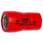 KNIPEX - Steckschlüsseleinsatz für 3/8, VDE-isoliert, SW 16 mm
