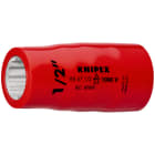 KNIPEX - Steckschlüsseleinsatz für 1/2, VDE-isoliert, 1/2