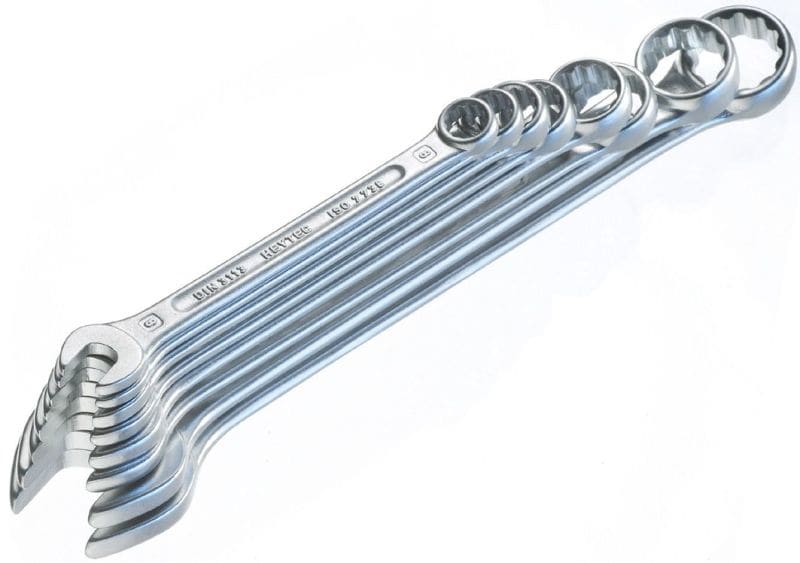 HEYTEC - Ringmaulschlüsselsatz 8 - 19 mm