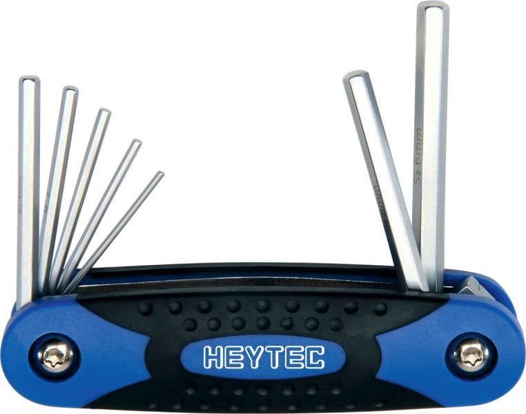 HEYTEC - Winkelschraubendrehersatz Innen-Sechskantschrauben 1,5-6 mm