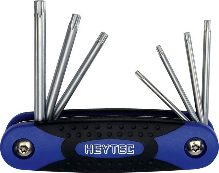 HEYTEC - Winkelschraubendrehersatz Torx® TX 10-40