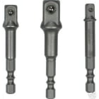 HEYTEC - Adaptersatz für Akkuschrauber 75 mm lang
