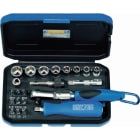 HEYTEC - 1/4'' Steckschlüsselgarnitur, 22-tlg.