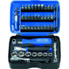 HEYTEC - 1/4'' Steckschlüsselgarnitur, 44-tlg. 145x102x50 mm