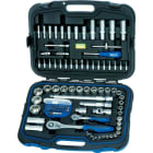 HEYTEC - 1/4'' + 1/2'' Steckschlüsselgarnitur, 104-tlg.