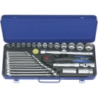 HEYTEC - 1/2'' Steckschlüsselgarnitur, 33-tlg. 1/2'' Vierkant-Antrieb