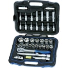 HEYTEC - 1/2'' Steckschlüsselgarnitur, 39-tlg. 1/2'', Satz 39-tlg.