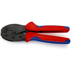 KNIPEX - Crimpzange PreciForce® 220 mm, KOAX RG 58/174/188/316, SB