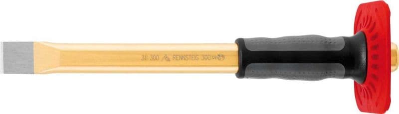 RENNSTEIG - Flachmeißel mit Handschutz 300 mm