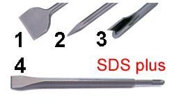 RENNSTEIG - SDS-plus Meißelsatz 250 mm