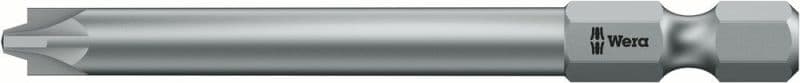 WERA - Schlitz/Pozidriv-Bit, 855/4 PZ/S PlusMinus Bits, # 1 x 70 mm