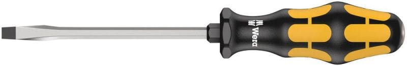 WERA - 932 A Schlitzschraubendreher, 1,6 x 9 x 150 mm