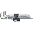 WERA - Winkelschlüsselsatz, 3950/9 Hex-Plus Stainless 1 ohne EFK