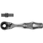WERA - mit 1/4-Antrieb, 8001 A Zyklop Mini 1 Bit-Ratsche 1/4