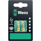 WERA - Pozidriv-Bit, 855/1 BDC SB Bits, PZ 2 x 25 mm, 2-teilig