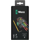 WERA - Winkelschlüsselsatz, BlackLaser, 967/9 TX BO Multicolour 1