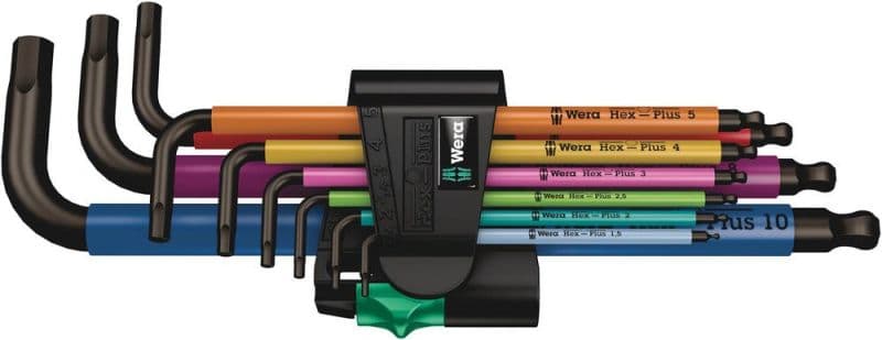 WERA - 950/9 Hex-Plus Multicolour 1