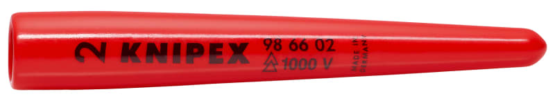KNIPEX - Aufsteck-Tülle konisch 80 mm, (max.Ø10mm) - Leiterkennzahl 2