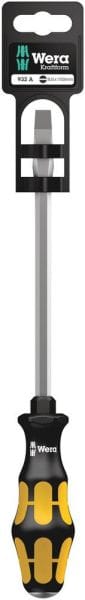 WERA - 932 A SB Schlitzschraubendreher, 1,6 x 9 x 150 mm