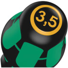 WERA - 334 SK Schlitz-Schraubendreher, 0,6 x 3,5 x 75 mm