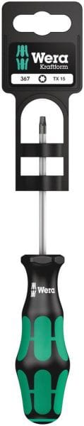 WERA - 367 SB TORX® Schraubendreher, TX 15 x 80 mm
