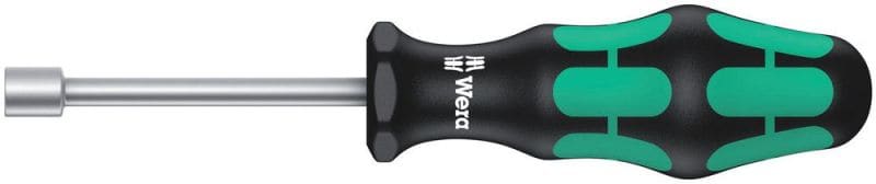 WERA - 395 HO Steckschlüssel-Schraubendreher, 11/32 x 90 mm