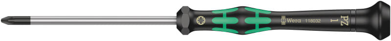 WERA - Elektroniker-Kreuzschlitzschraubendreher, 2055 PZ 1 x 80 mm