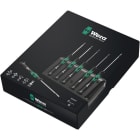 WERA - 2052/6 Elektroniker-Schraubendrehersatz + Rack, 6-teilig