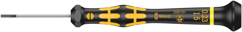 WERA - Schlitz-Schraubendreher, 1578 A ESD Micro 0,23 x 1,5 x 40 mm