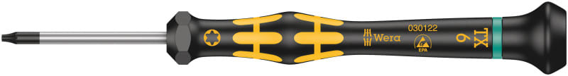 WERA - TORX-Schraubendreher, 1567 ESD Micro TX 6 x 40 mm
