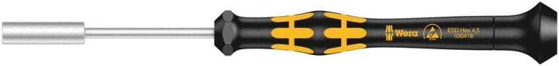 WERA - ESD-Steckschlüssel, 1569 ESD-Steckschlüssel, 4,5 x 60 mm