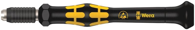 WERA - 1013 Kraftform Micro ESD Bits-Handhalter, 97 mm