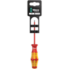 WERA - VDE Schraubendreher, 160i 0,4 x 2,5 x 80 mm Hang-Tag