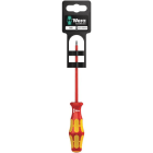 WERA - VDE Schraubendreher, 160i 0,5 x 3,0 x 100 mm Hang-Tag